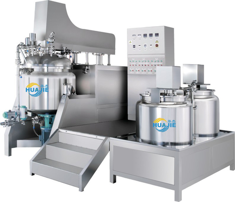 Vacuum Mixer With Homogenizer Face Cream Machine For Simple Mixing Body Lotion Mixing Making Machine Paste Machine