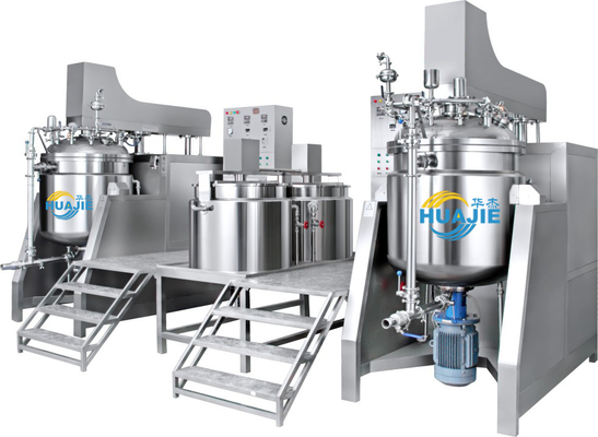 Vacuum Mixer With Homogenizer Face Cream Machine For Simple Mixing Body Lotion Mixing Making Machine Paste Machine