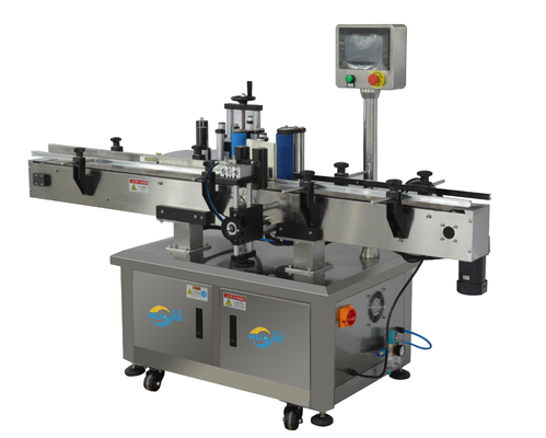 Automatic round bottle labeling machine