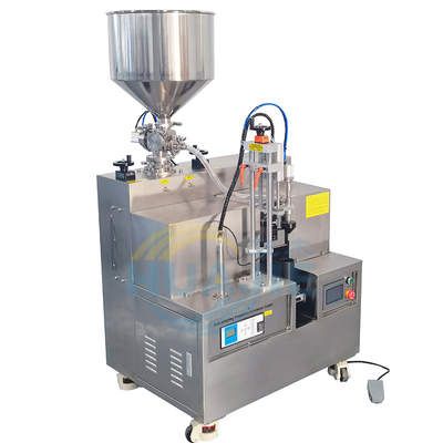 20mls Tube Filling And Sealing Machine Automtic Machine For Filling Tube Plastic Semi Tube Filling And Sealing Machine