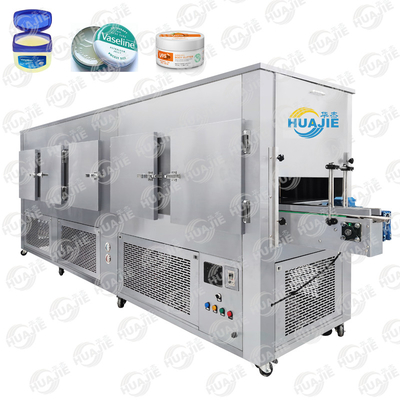 Vaseline Manufacturing Making Machines  Hair Wax Melt Filling Machine Freezing Cooling Tunnel Good Price