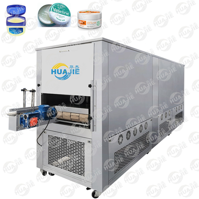 Vaseline Manufacturing Making Machines  Hair Wax Melt Filling Machine Freezing Cooling Tunnel Good Price