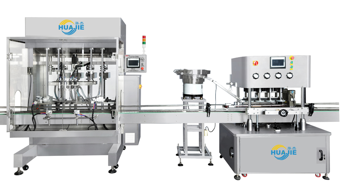 Fully Automatic piston filling machine for shampoo liquid soap detergent shower gel hand soap hand sanitizer lotion