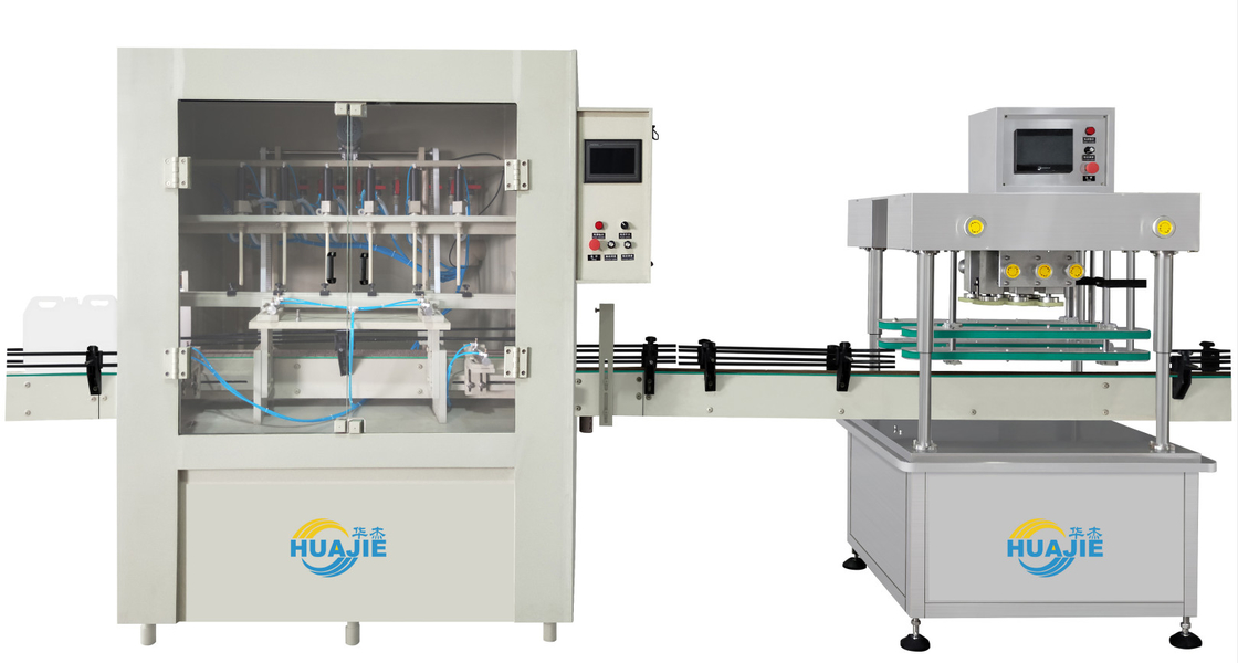 Automatic Anti Corrosive Filling Capping Filler For Strong Acid And Alkaliand Bleach Filling Capping Toilet Cleaner Mach