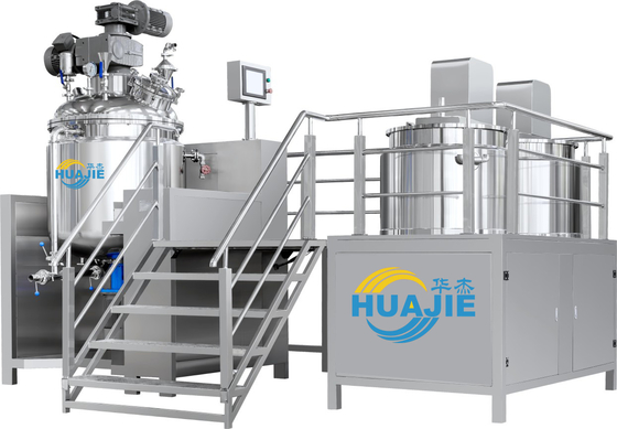 Mini Vacuum Homogenizing Emulsifier/Mixing Machine Vacuum Mixing Reactor Vacuum Emulsifier Mixing Tank