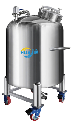 GMP Standard Movable 100L 200L 300L 500L 1000 Liters Capacity Cosmetics Perfume Liquid Insulated Water Storage Tank