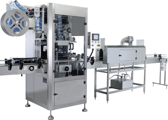Automatic sleeve labeling machine